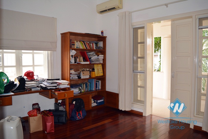 Well maintained furnished villa for rent in Ciputra, Tay Ho, Hanoi